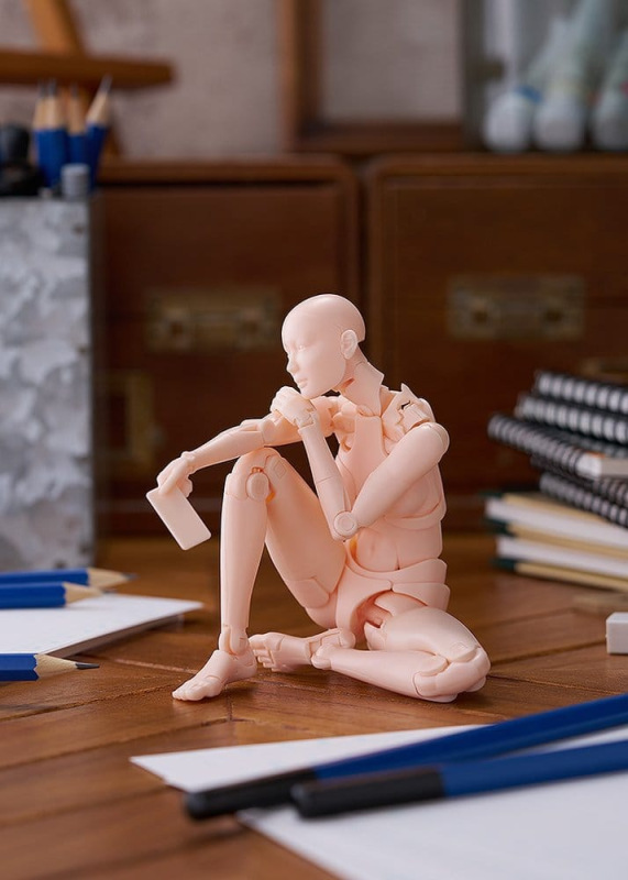 Figma Action Figure Nishimura Style Drawing Doll Olive Flesh 21 cm 1