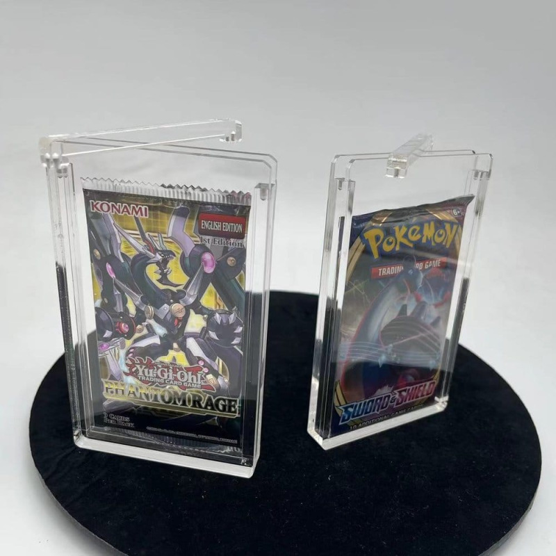 Evoretro Acrylic Display Case 5-Pack for Booster Packs 3