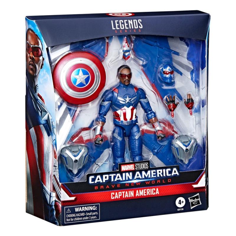 Captain America: Brave New World Marvel Legends Action Figure Captain America 15 cm