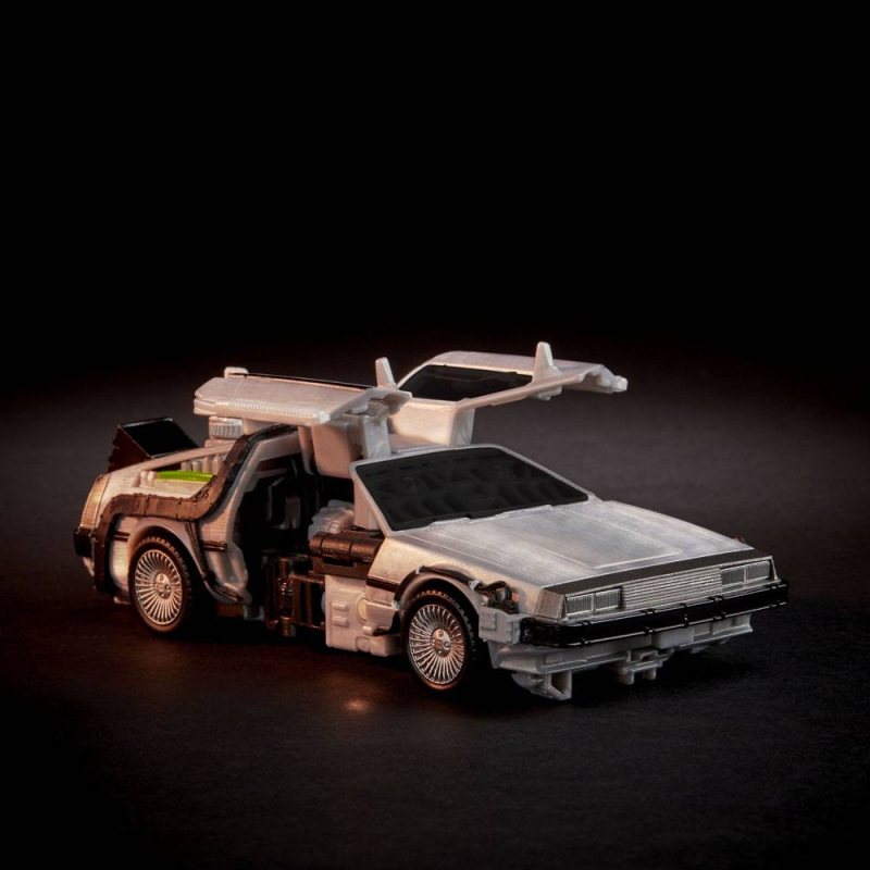 Transformers x Back to the Future Action Figure Delorian 14 cm 6