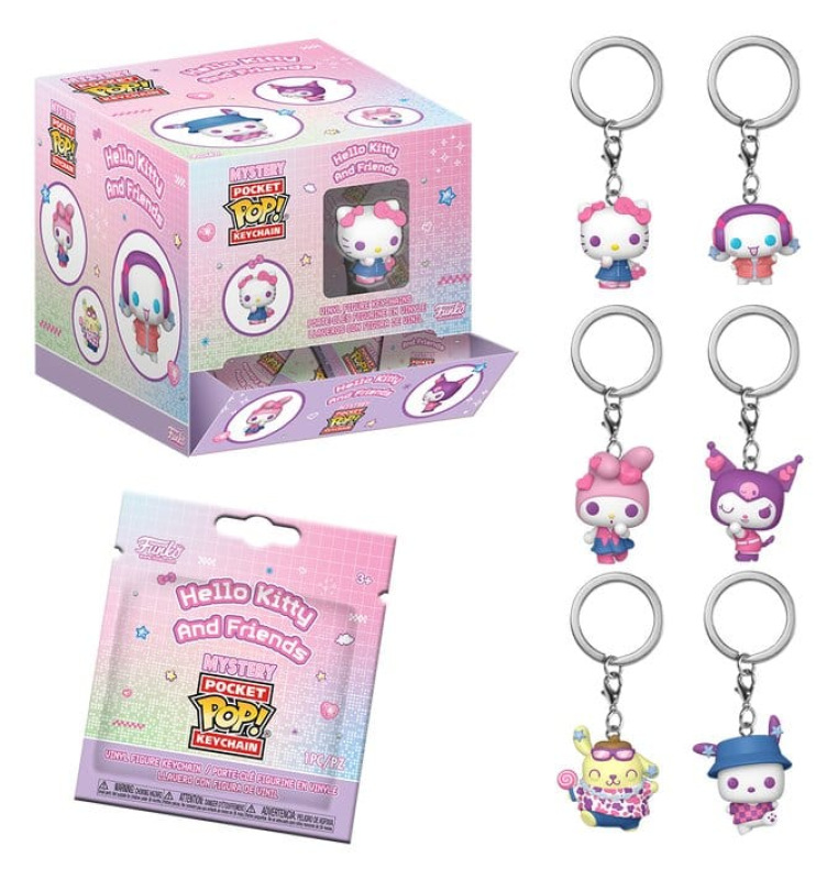 Sanrio POP! Vinyl Keychains 4 cm Hello Kitty & Friends Display (12) 1