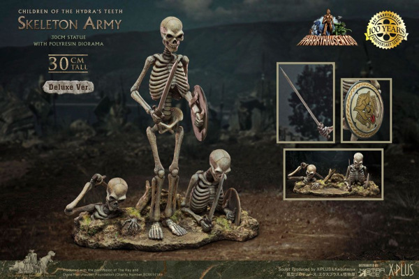 Jason and the Argonauts Gigantic Soft Vinyl Statue Ray Harryhausens Skeleton Army (Children of the H 6