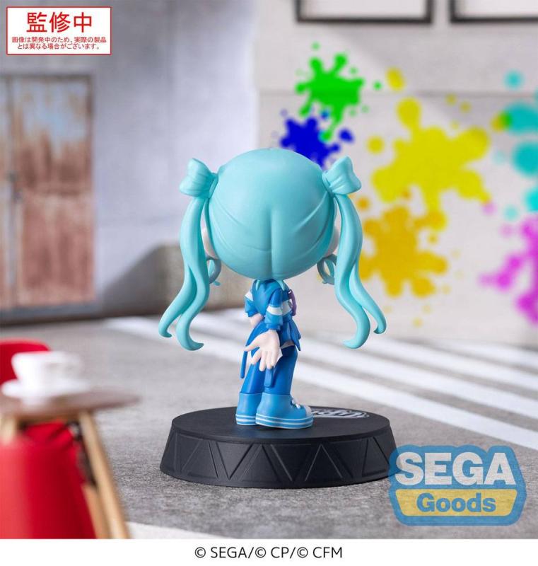 Hatsune Miku: Colorful Stage! Tip'n'Pop PM PVC Statue Street SEKAI Miku 12 cm