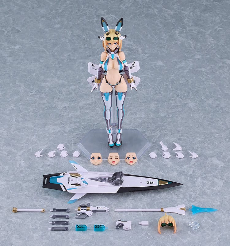 Bunny Suit Planning Figma Action Figure Sophia F. Shirring: Updated Ver. 17 cm 10