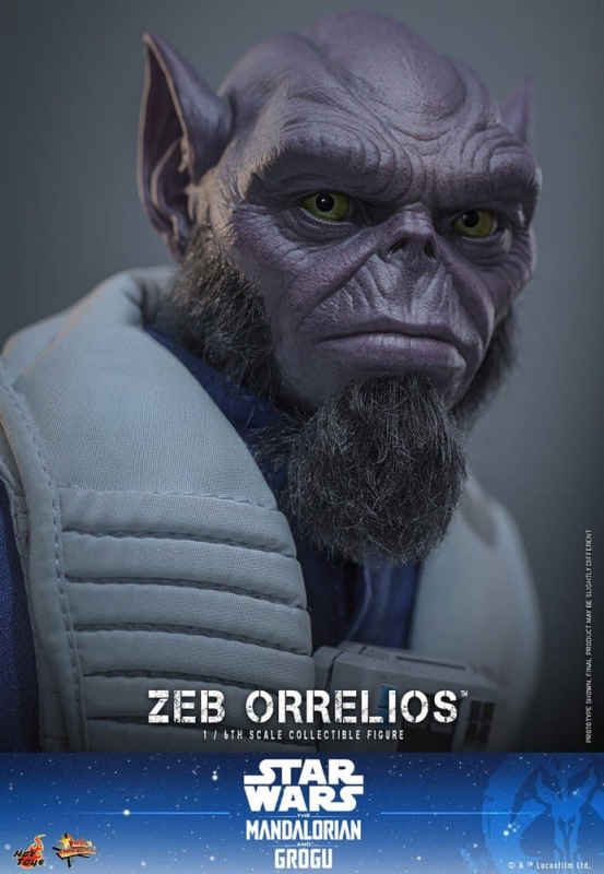 Star Wars Movie Masterpiece Action Figure 1/6 Zeb Orrelios 33 cm 9