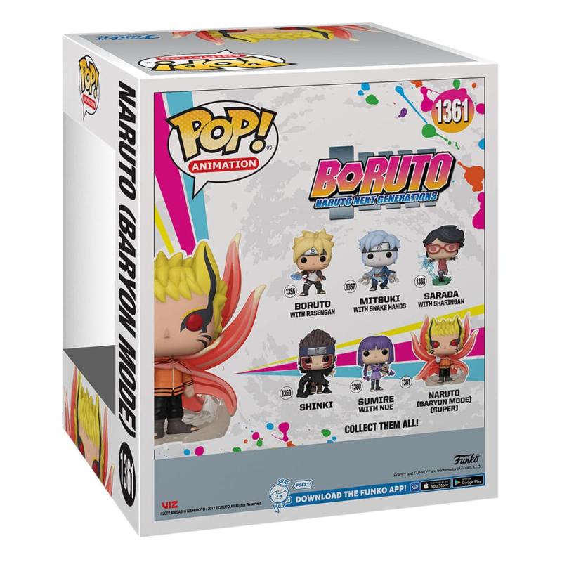 Boruto - Naruto Next Generations Super Sized POP! Vinyl Figure Baryon Naruto 15 cm 2