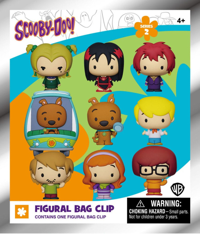 Scooby-Doo 3D PVC Bag Clips Series 2 Display (24) 1
