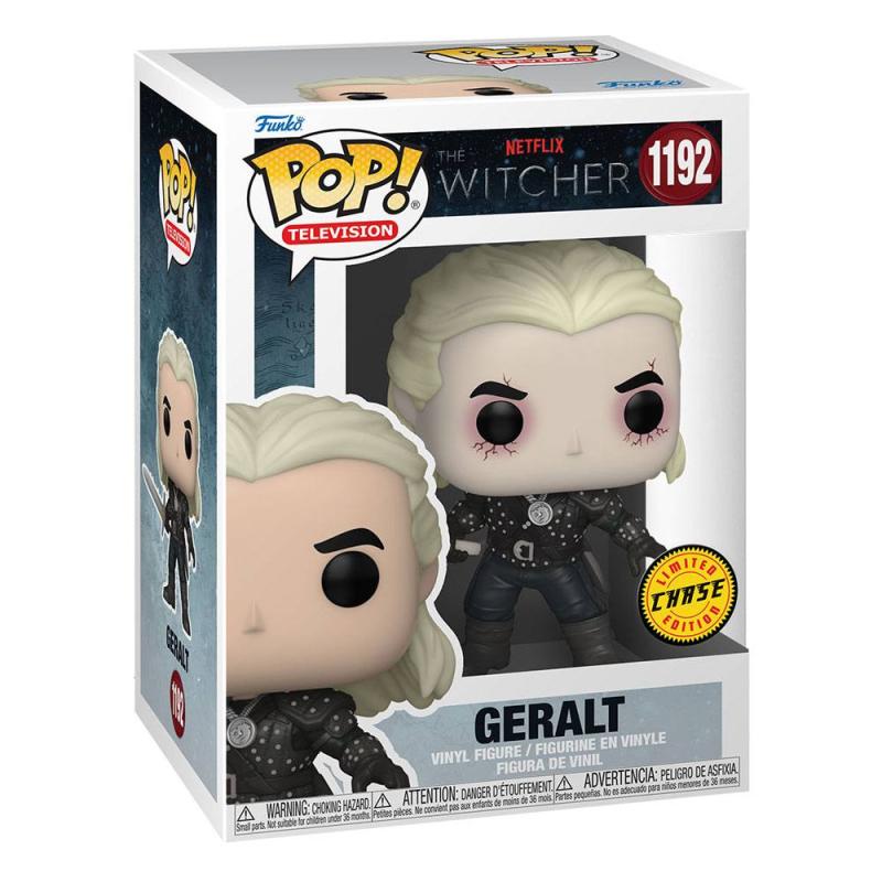 The Witcher POP! TV Vinyl Figur Geralt 9 cm (carton of 6)