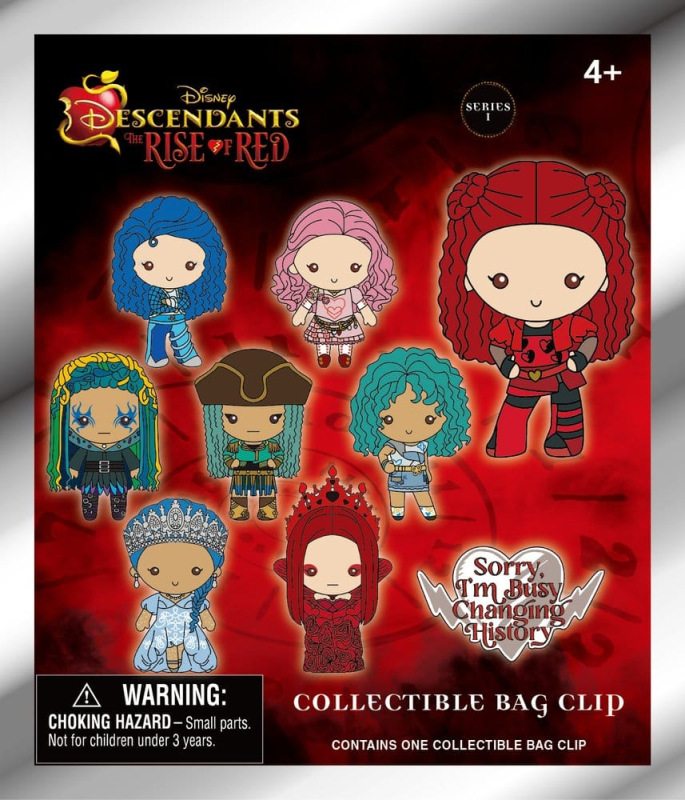 Descendants 3D Foam Bag Clips Series 1 Display (24) 1