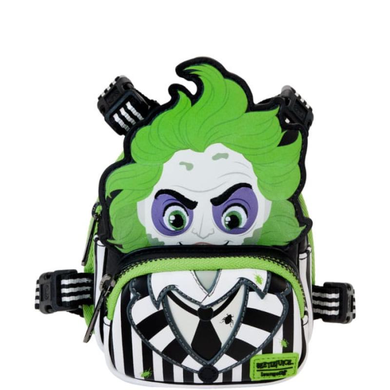 Beetlejuice by Loungefly Dog Harness Mini Backpack Cosplay Large