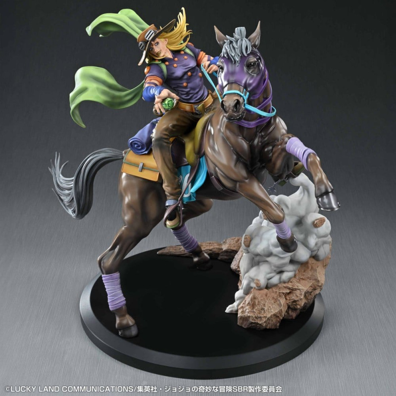 JoJo's Bizarre Adventure: Steel Ball Run Figure Gyro Zeppeli & Valkyrie 31 cm 8