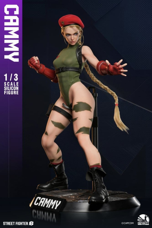Street Fighter 6 Silicone Action Figure 1/3 Cammy 65 cm 4