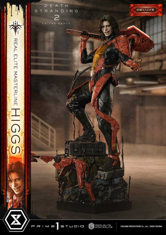 Death Stranding 2: On The Beach Real Elite Masterline Statue 1/3 Higgs Deluxe Version 81 cm 3