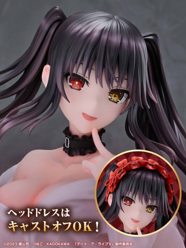 Date A Live V Re:Dress PVC Figure 1/4 Kurumi Tokisaki Dress shirt Ver. 40 cm 11