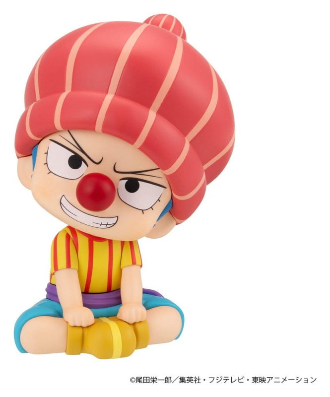 One Piece Look Up PVC Figure Buggy Childhood Ver. 11 cm 2