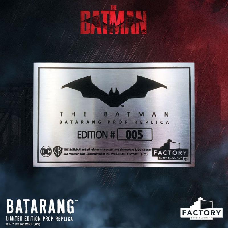 The Batman Prop Replica 1/1 Batarang Limited Edition 36 cm