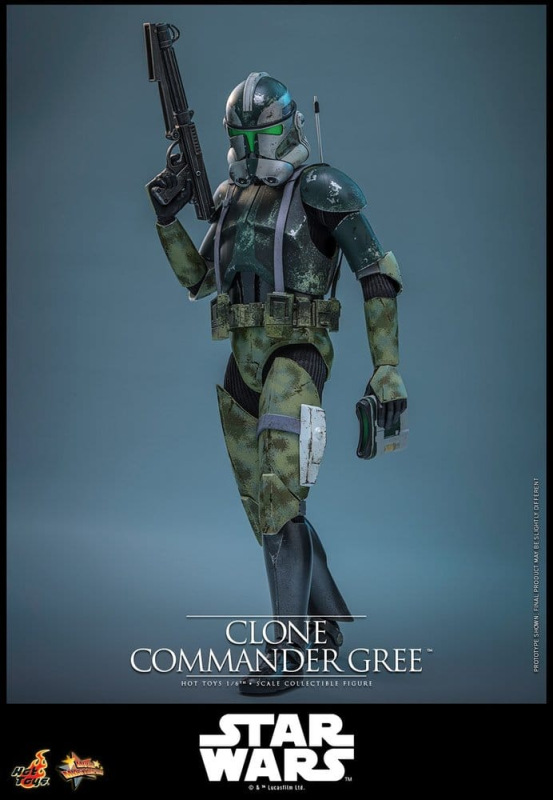 Star Wars Movie Masterpiece Action Figure 1/6 Clone Commander Gree 30 cm 8