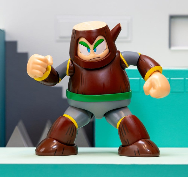 Mega Man Action Figure Wood Man 11 cm 1