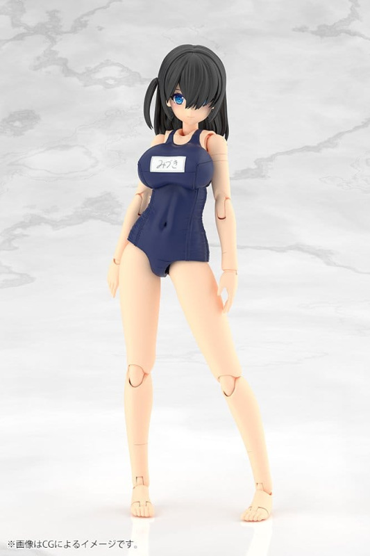 Frame Arms Girl Plastic Model Mizuki School Swimsuits Ver. 16 cm 1