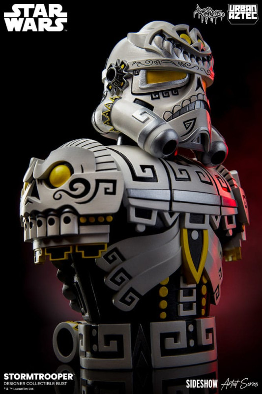 Star Wars Sideshow Artist Series Designer Bust Stormtrooper by Jesse Hernandez 18 cm 2
