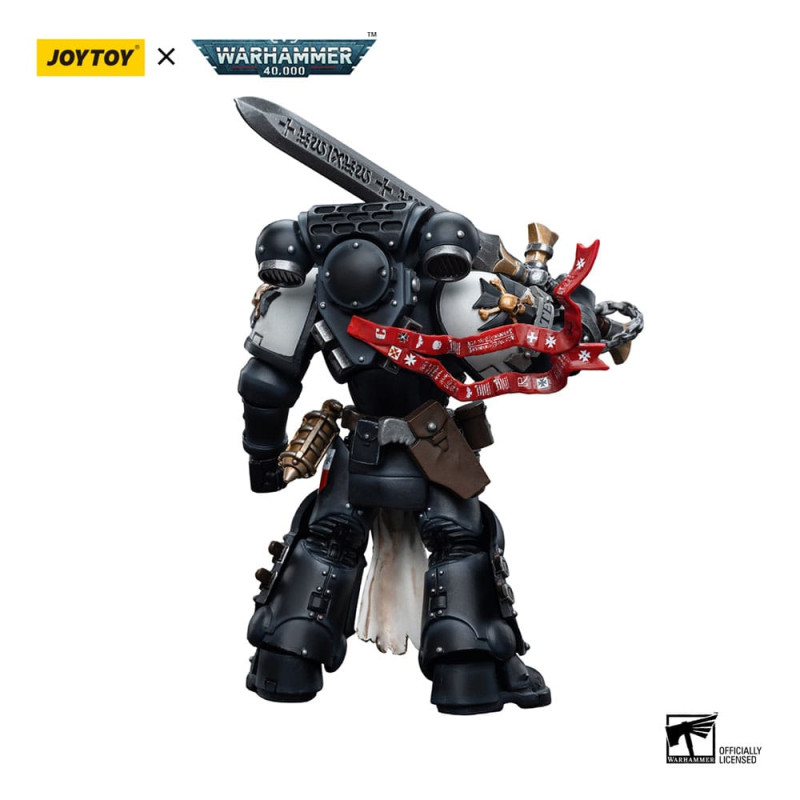Warhammer 40k Action Figure 1/18 Black Templars Emperor's Champion Bayard's Revenge 12 cm 1