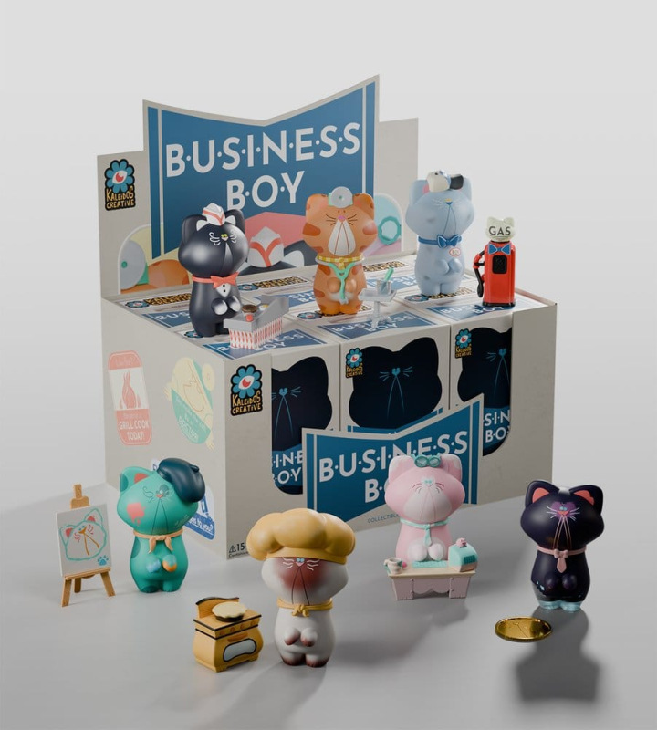 Business Boy Mini Figures S1 8 cm Blind Box Display (6) 11