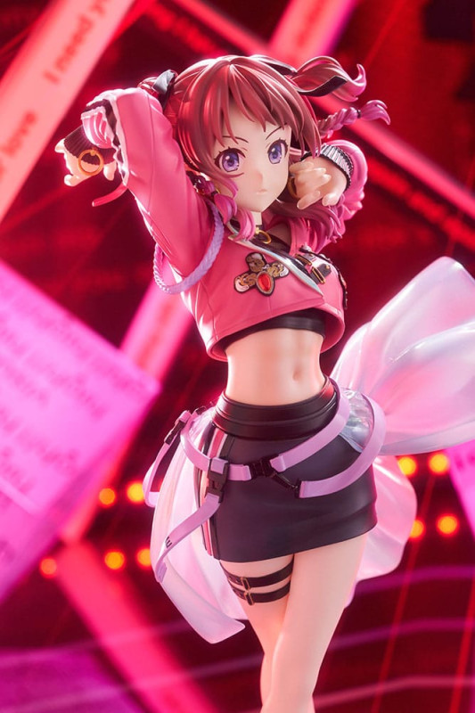 The Idolmaster Gakuen PVC Statue 1/7 Saki Hanami Fighting My Way 24 cm 1