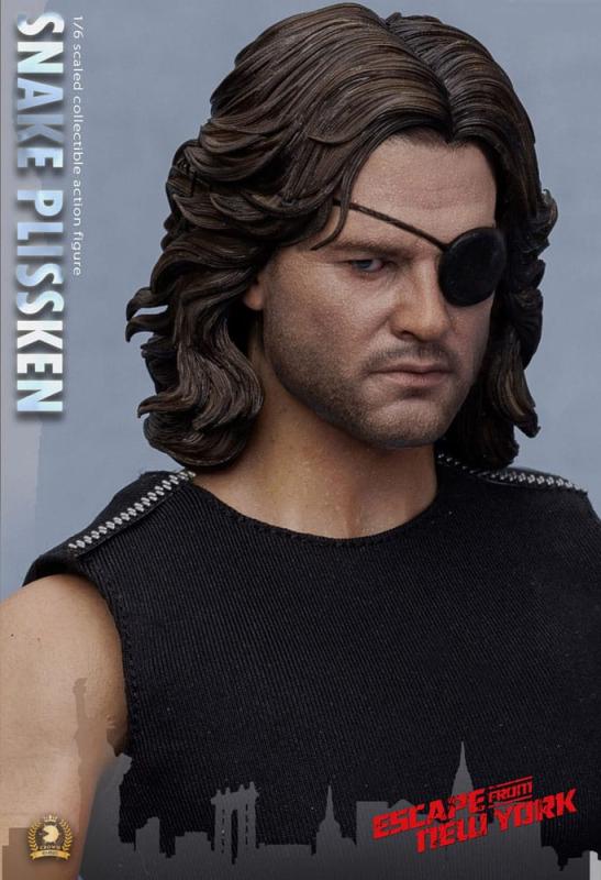 Escape from New York Crown Series Action Figure 1/6 Snake Plissken (Sculpted Hair Version) 30 cm 7