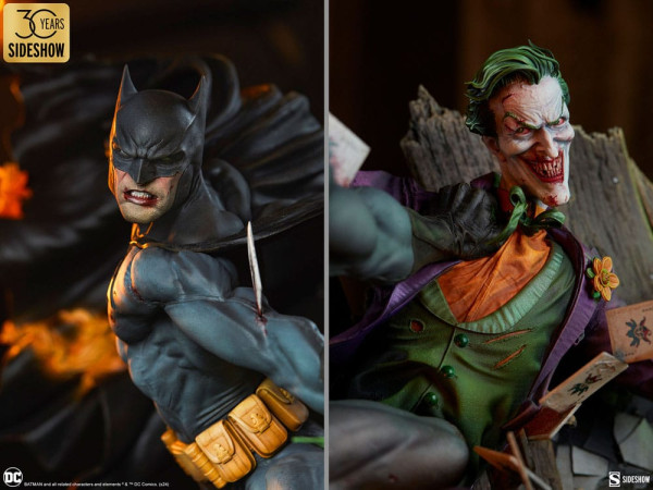 DC Comics Premium Format Statue Batman vs The Joker: Eternal Enemies 81 cm 4
