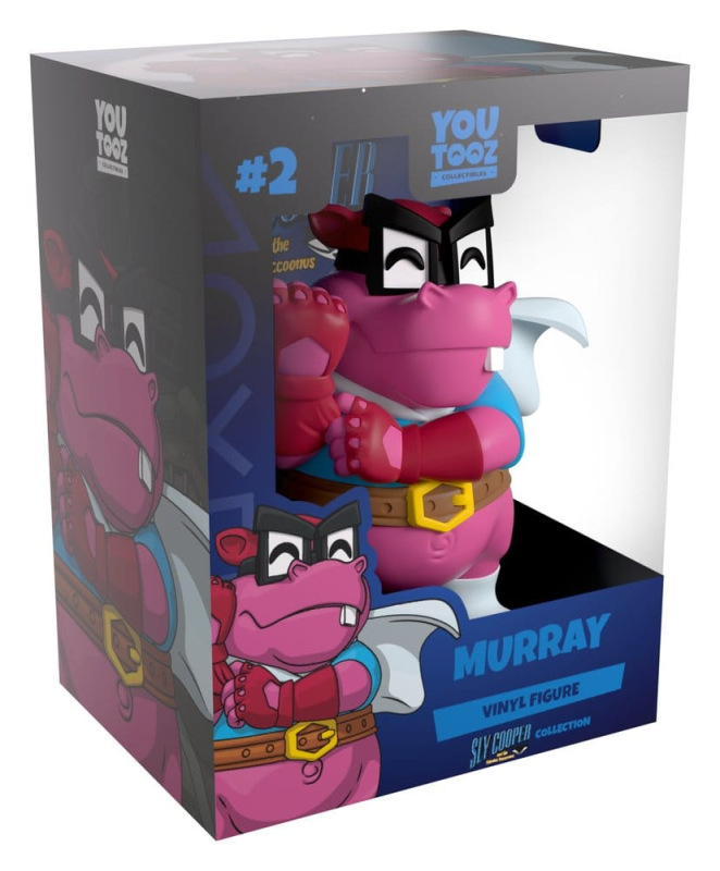 Sly Cooper Vinyl Figure Murray 11 cm 3