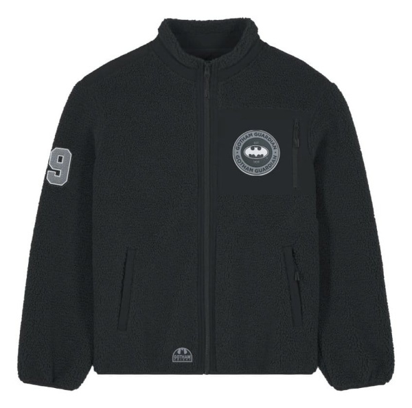 DC Comics Sherpa Jacket Batman Logo
