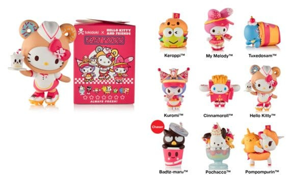 Hello Kitty & Friends Blind Box Figures Assortment Fast Food 7 cm (8) 6