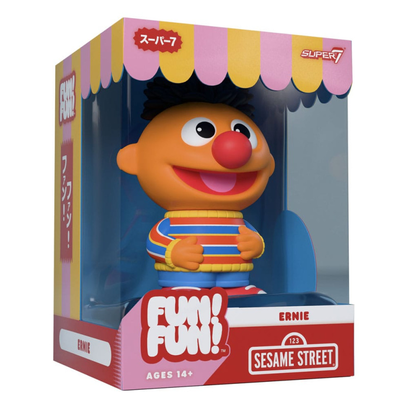 Sesame Street FUN! FUN! Vinyl Action Figure Wave 02 Ernie 13 cm 2