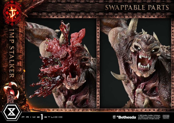 DOOM: The Dark Ages Ultimate Premium Masterline Series Statue 1/4 Imp Stalker 77 cm 3