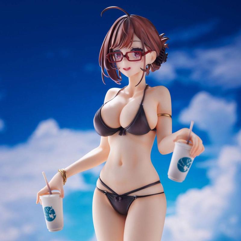 Original Character PVC Statue 92M Illustration Myopia Sister Swimsuit Ver. 26 cm