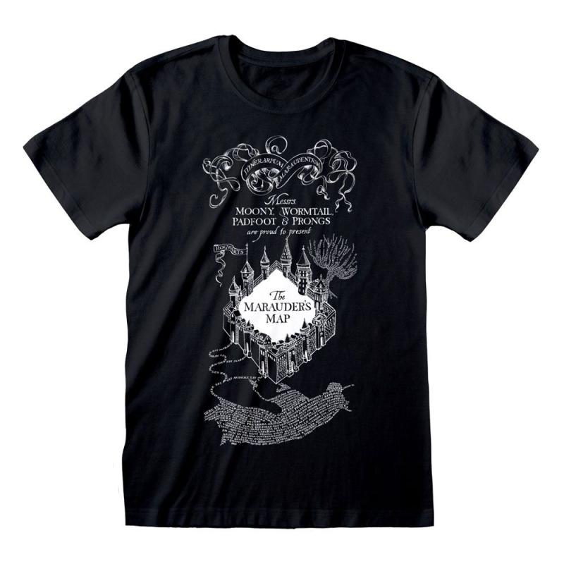 Harry Potter T-Shirt Marauders Map Size XL