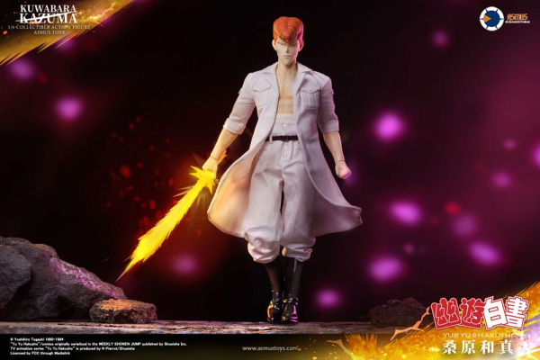 Yu Yu Hakusho Action Figure 1/6 Kazuma Kuwabara (Luxury Version) 30 cm 1