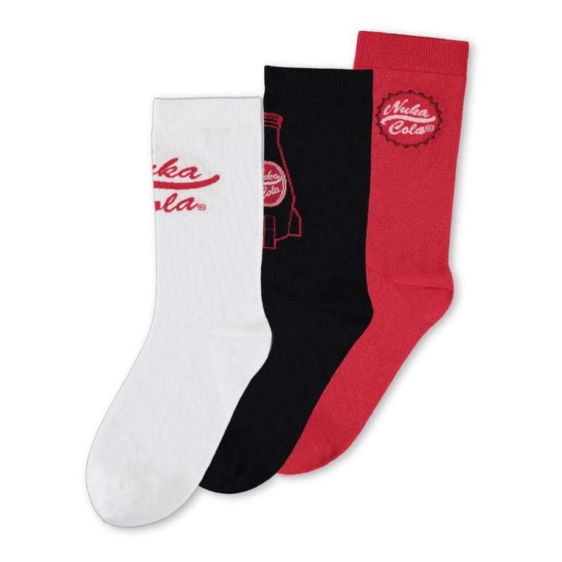 Fallout Socks 3-Pack Nuka Cola 39-42