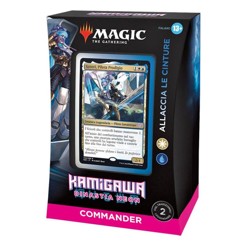 Magic the Gathering Kamigawa: Neon Dynasty Commander Decks Display (4) italian 5