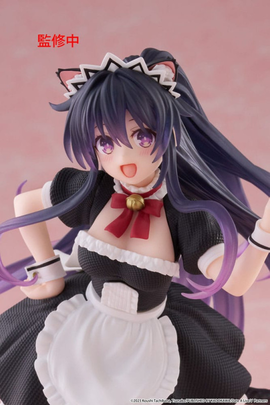 Date A Live V Coreful PVC Statue Tohka Yatogami Cat Ear Maid Ver. 18 cm 6
