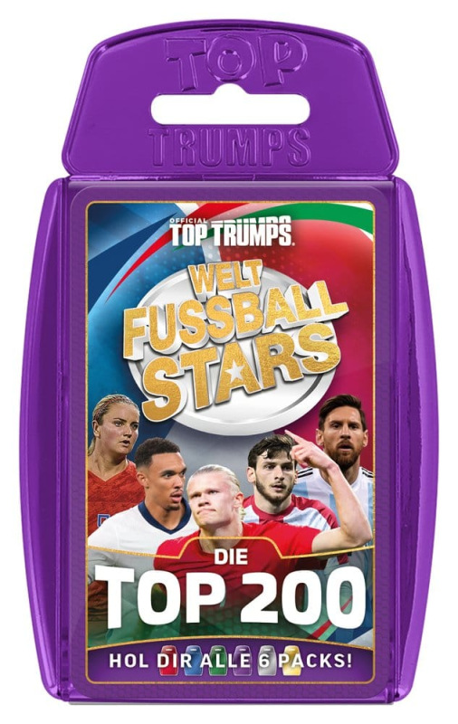 World Football Stars Card Game 200 Pack 4 *German Version* 6