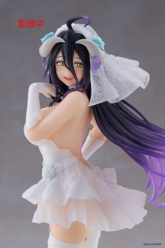 Overlord Coreful PVC Statue Albedo Wedding Ver. 18 cm 7