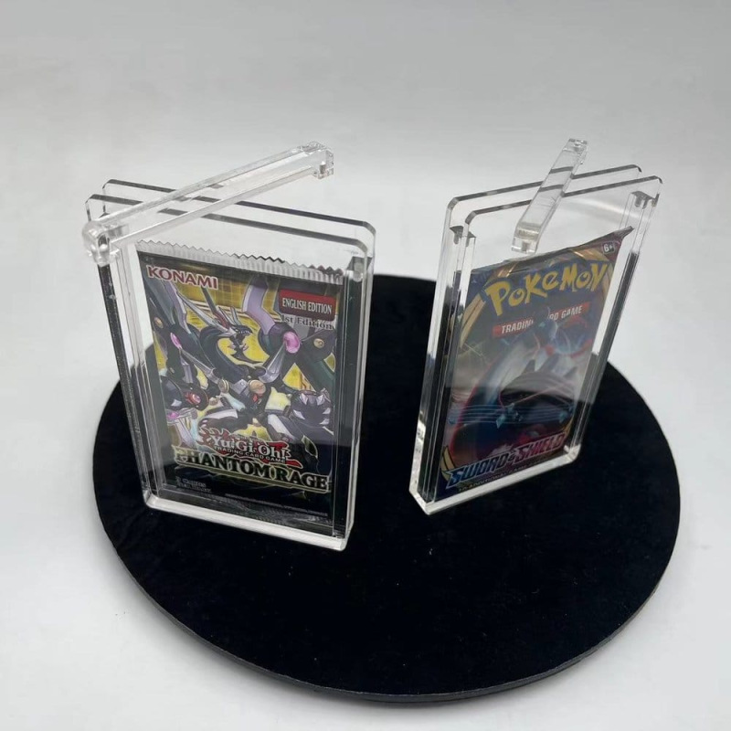 Evoretro Acrylic Display Case 5-Pack for Booster Packs 4
