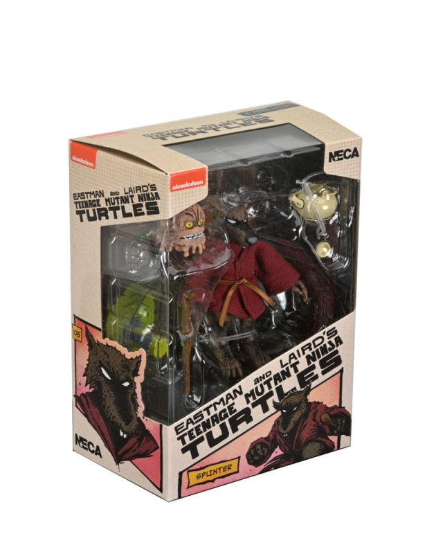 Teenage Mutant Ninja Turtles (Mirage Comics) Action Figure Splinter 18 cm 3
