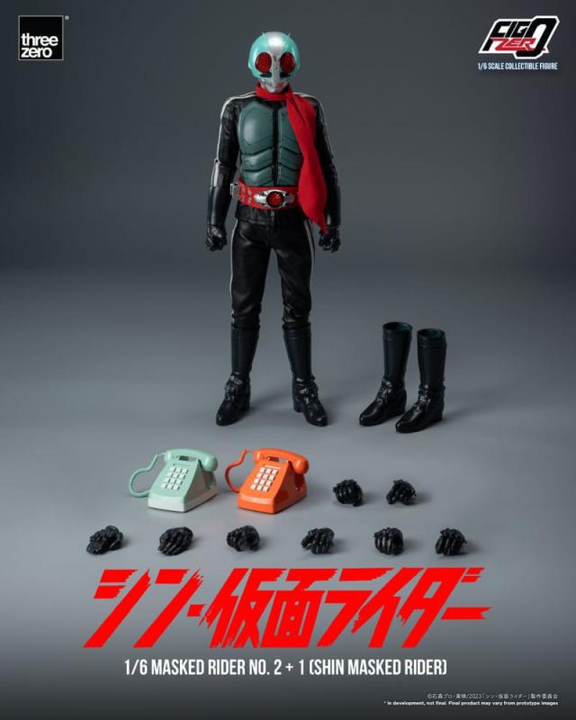 Kamen Rider FigZero Action Figure 1/6 Masked Rider No.2+1 (Shin Masked Rider) 32 cm