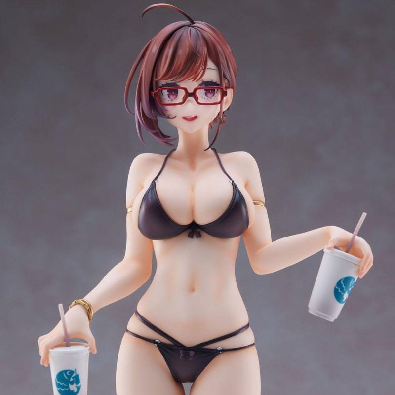 Original Character PVC Statue 92M Illustration Myopia Sister Swimsuit Ver. 26 cm