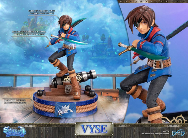 Skies of Arcadia Statue Vyse Standard Edition 31 cm 8