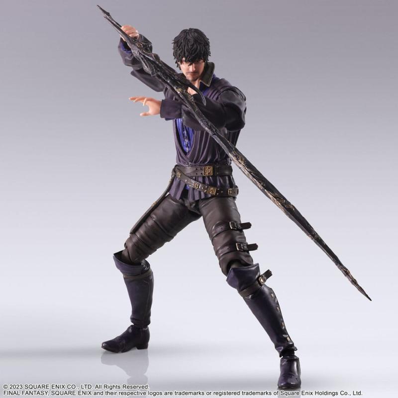 Final Fantasy XVI Bring Arts Action Figure Barnabas Tharmr 15 cm