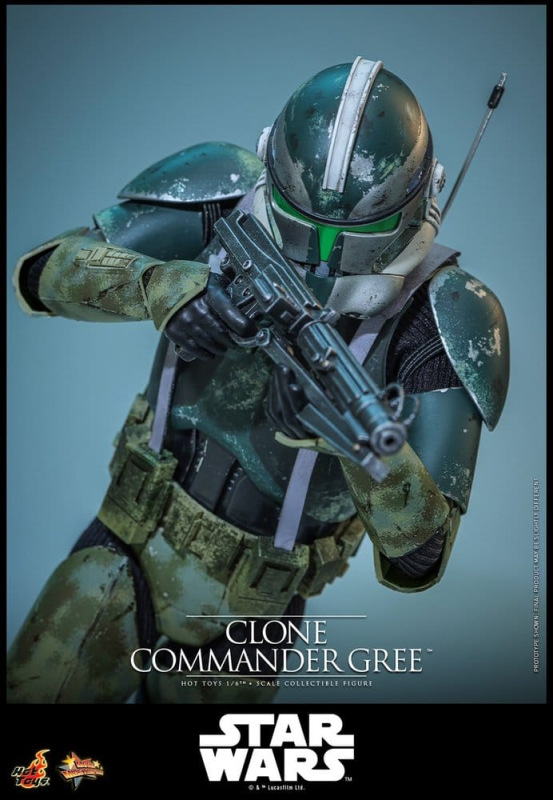 Star Wars Movie Masterpiece Action Figure 1/6 Clone Commander Gree 30 cm 4