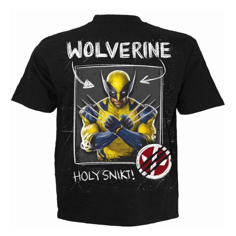 Deadpool T-Shirt Wolverine Sketches Size S